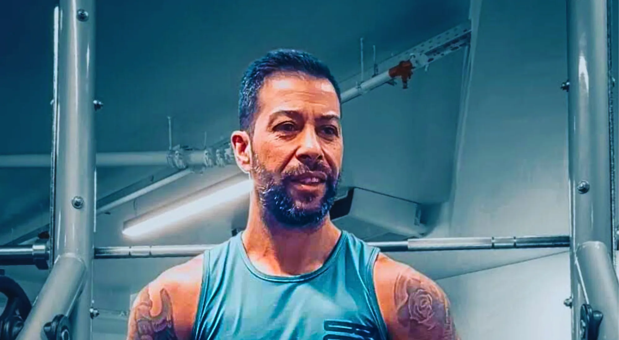 Carlos Miguel Branco no ginásio
